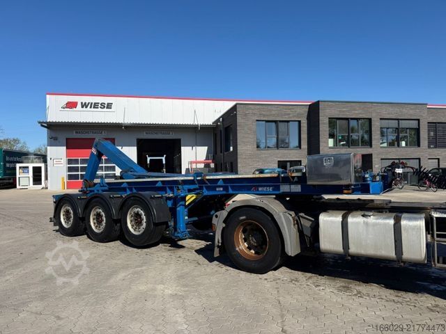 Swap body semitrailer  Wiese 3-Achs Abrollkipper Auflieger WAK 3-30 S