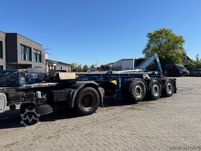 Swap body semitrailer  Wiese 3-Achs Abrollkipper Auflieger WAK 3-30 S