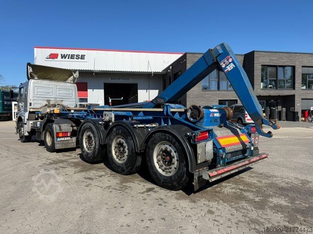 Swap body semitrailer  Wiese 3-Achs Abrollkipper Auflieger WAK 3-30 S