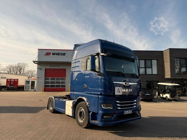 Standard tractor unit MAN TGX 18.510 mit Hydraulik Kipper Schubboden