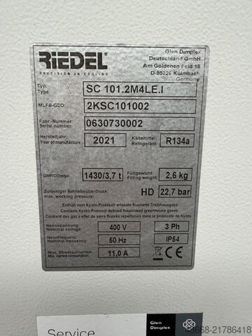 Kaltwasser Rückkühler Wasserkühler Riedel SC 101.2M4LE.I
