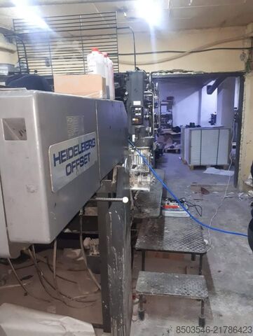 Heidelberg SM102 2-color printing press Heidelberg Sm102