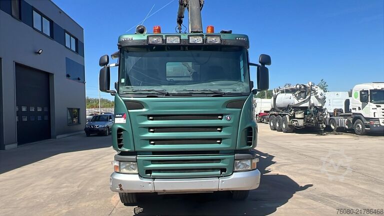 Kipper mit Kran Scania G 380 (EURO 5 / BIG HUB / STEEL SUSP. / HMF 164...
