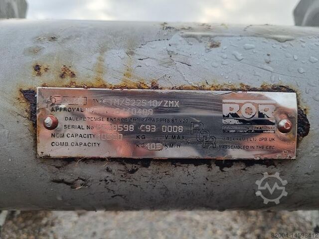 Axle ROR TM/S22510/ZMX