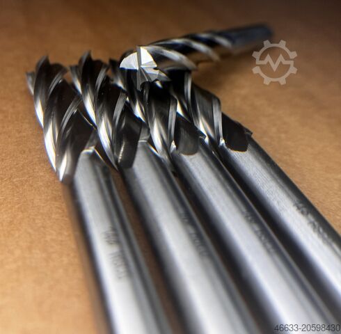 25 pcs. HSS end mills, new, Ø 12, 16