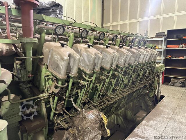 Oil-fat cogeneration unit ABC 16VDZC-1000