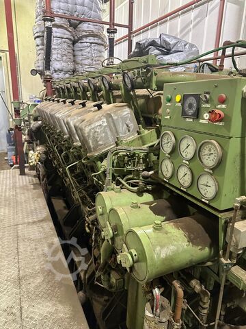 Oil-fat cogeneration unit ABC 16VDZC-1000