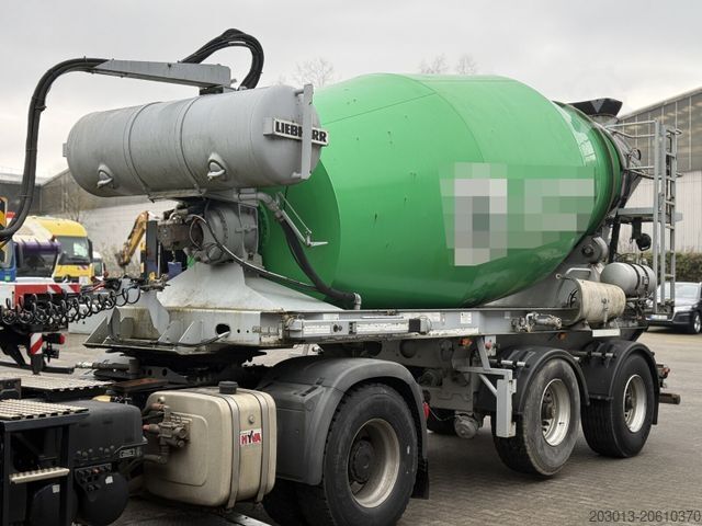 Concrete mixer truck MAN TGS 18.440 4x4H Eur 5 + Betonauf. Müller 10 m3