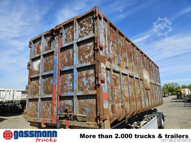 Roll-off container  Abrollcontainer ca. 40m³