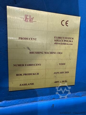 Control unit ELDRUT SYSTEM, Kielce, Poland Brushing Machine CR24