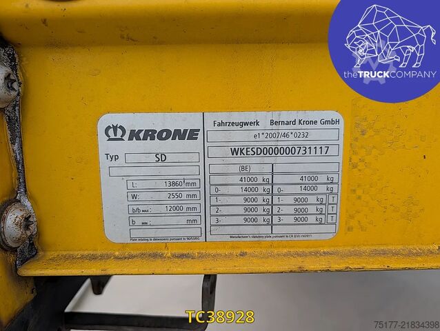 Sliding tarpaulins Krone 