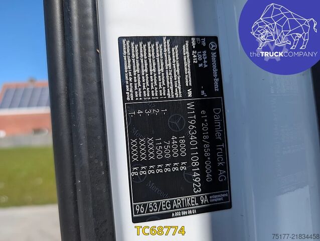 Standard-SZM Mercedes-Benz Actros L Pro Cabin 1845