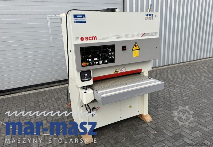 Wide belt sander, 2 units, 950 SCM SANDYA 3S