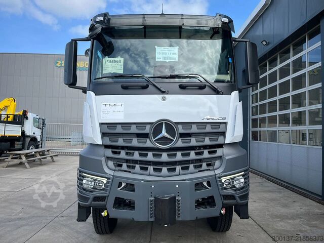 Heavy load Mercedes-Benz Arocs 4058 AS 6x6 Tractor Head 180T Push Pull E...