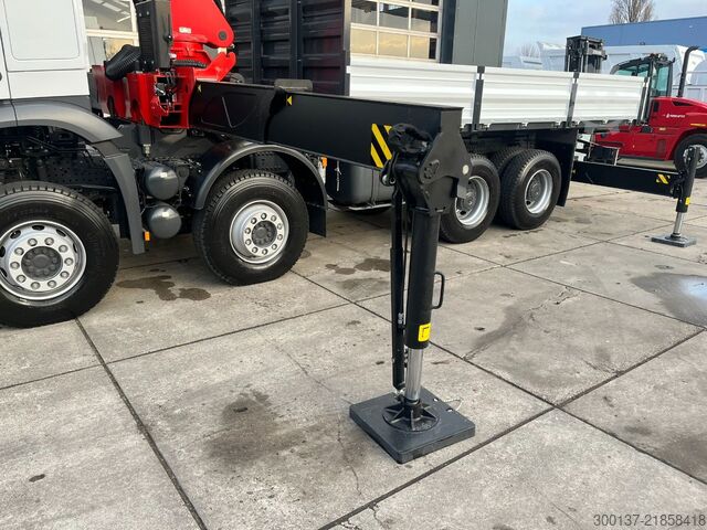 Crane truck Mercedes-Benz Arocs 4140 K 8x4 Crane Truck