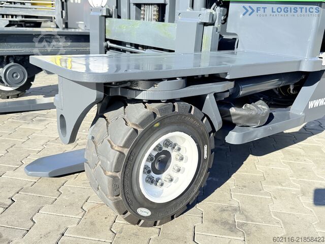 4-way forklift Combilift C3500 DIESEL DUPLEX 4100 FREE LIFT CABIN