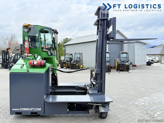 4-way forklift Combilift C5000ET DUPLEX 4400 FREE-LIFT HEATING
