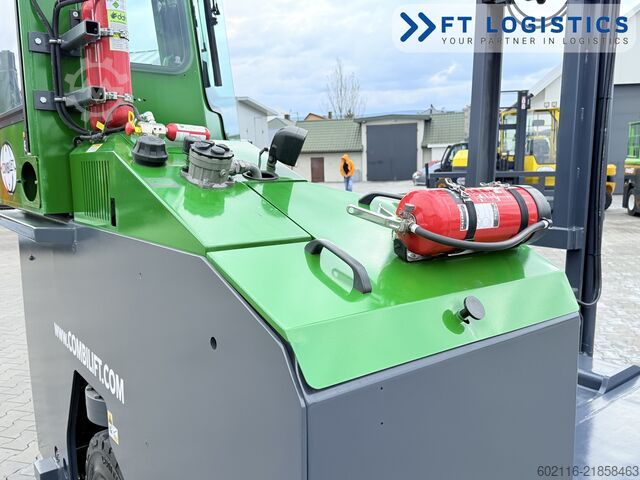 4-way forklift Combilift C5000ET DUPLEX 4400 FREE-LIFT HEATING