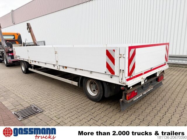 Open trailer with tarp Müller-Mitteltal TP-BW 20,0, Twist-Lock