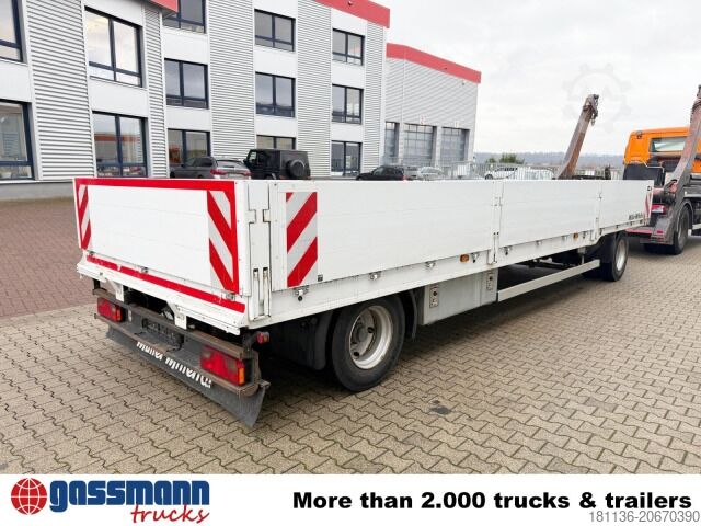 Open trailer with tarp Müller-Mitteltal TP-BW 20,0, Twist-Lock