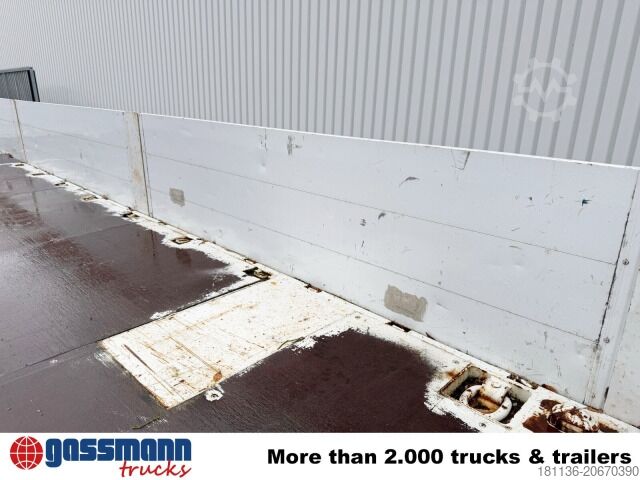 Open trailer with tarp Müller-Mitteltal TP-BW 20,0, Twist-Lock