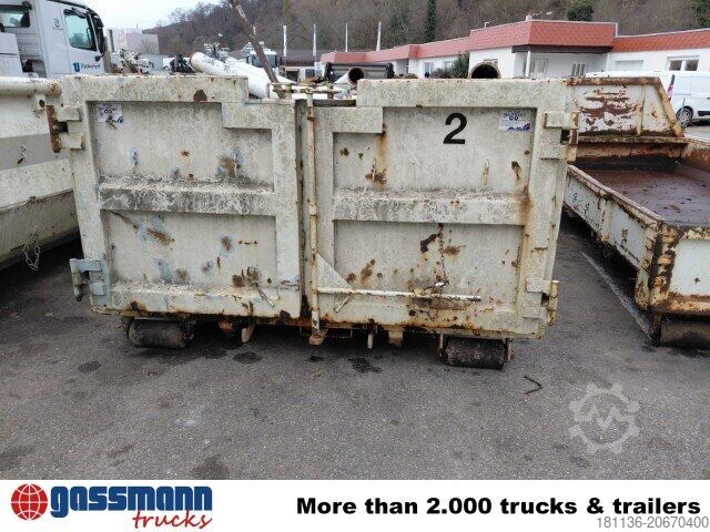 Abrollcontainer Peter Barthau Abrollcontainer 14 cbm, Flügeltüren