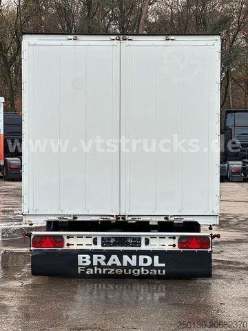 Open trailer with tarp BRANDL ZPP Pritsche-/Plane Tandemanhänger