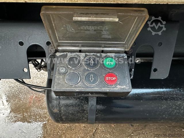 Open trailer with tarp BRANDL ZPP Pritsche-/Plane Tandemanhänger