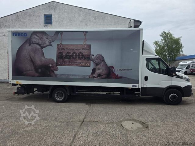 Box van IVECO 72-180 Koffer, Luftfederung hintgen, LBW