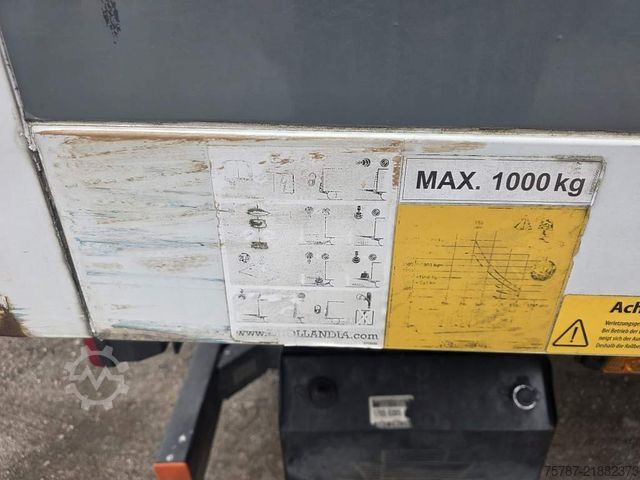 Box van IVECO 72-180 Koffer, Luftfederung hintgen, LBW