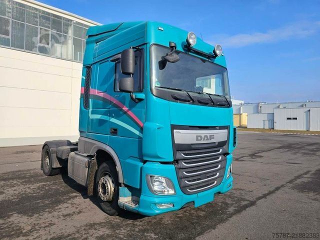 Standard tractor unit DAF XF 410 Space Cab, Euro 6, Standklima