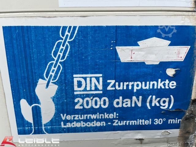 Working platform semitrailer DINKEL Mega Bordwand Baustoff*Stapleraufnahme*Lift+Lenk