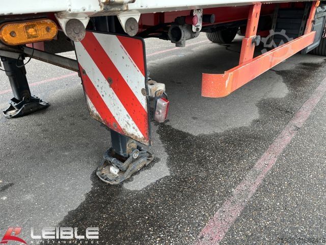 Working platform semitrailer DINKEL Mega Bordwand Baustoff*Stapleraufnahme*Lift+Lenk