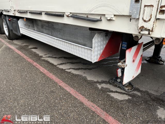 Working platform semitrailer DINKEL Mega Bordwand Baustoff*Stapleraufnahme*Lift+Lenk