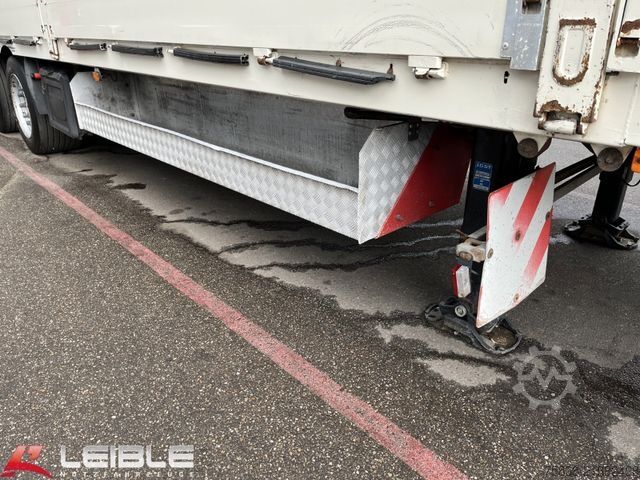Open semitrailer DINKEL Mega Bordwand Baustoff*Stapleraufnahme*Lift+Lenk