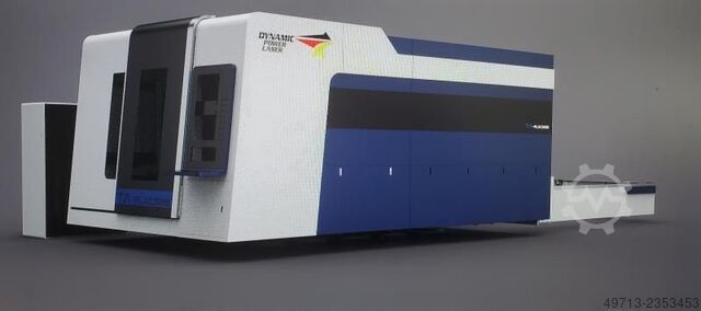 Fiber laser cutting machine Dynamic Power Laser GmbH DPL-3015-6000W Raycus Laser - Messepreis