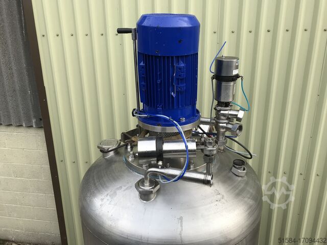1000L Mischbehälter mit hoher Scherkraft Greaves High shear mixing vessel