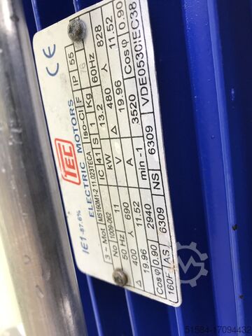 1000L Mischbehälter mit hoher Scherkraft Greaves High shear mixing vessel