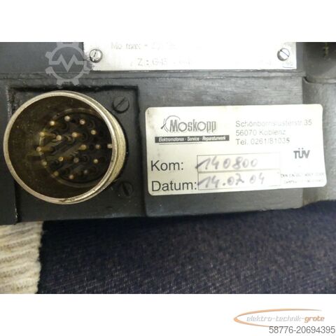 Control unit Siemens 1HU3104-0AH01-0ZZ9 -Z G=G43-G45 SN: E8261958202001