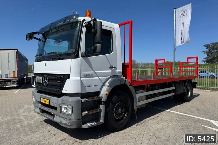 Platform trailer Mercedes-Benz Axor 1824 Day Cab, Euro 4, / EPS Automatic /6,4...