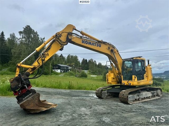 Crawler excavator Komatsu PC228USLC-11 Crawler excavator w/ GPS, Rototilt an