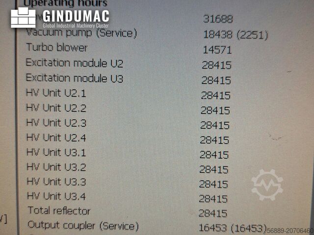 CO2-Laserschneidmaschine Bystronic Bysprint Pro 3015