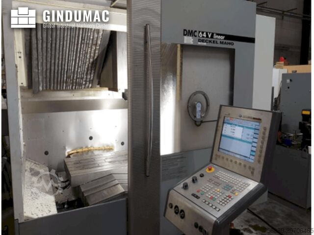 VERTIKALES BEARBEITUNGSZENTRUM DMG DECKEL MAHO DMC 64V linear