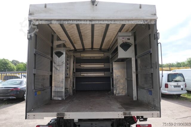 Curtain sider van iveco Daily 70C18H D70C DoKa LBW AHK Klima Tempomat Regaleinbauten COC Standheizung