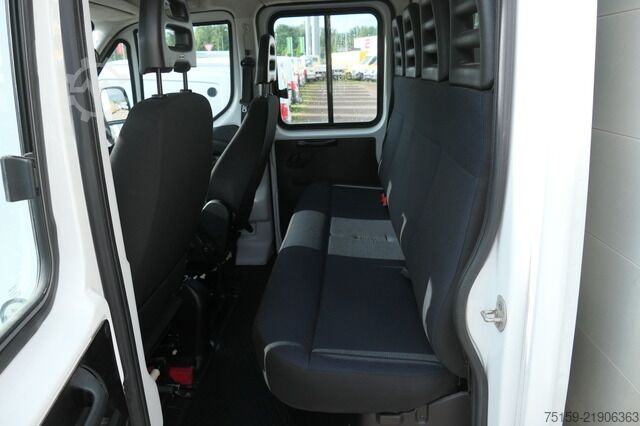 Curtain sider van iveco Daily 70C18H D70C DoKa LBW AHK Klima Tempomat Regaleinbauten COC Standheizung