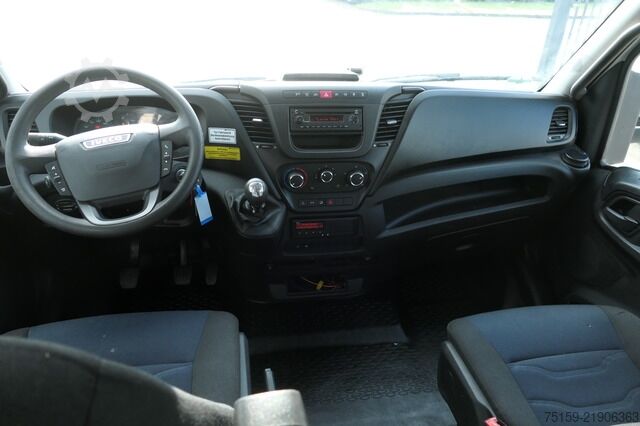 Curtain sider van iveco Daily 70C18H D70C DoKa LBW AHK Klima Tempomat Regaleinbauten COC Standheizung