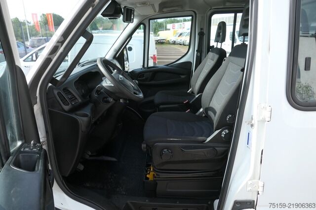 Curtain sider van iveco Daily 70C18H D70C DoKa LBW AHK Klima Tempomat Regaleinbauten COC Standheizung