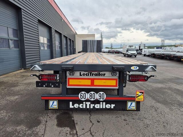 Flatbed semitrailers Lecitrailer PLATEAU TWISTLOCKS
