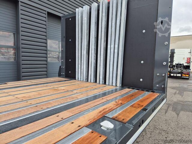 Flatbed semitrailers Lecitrailer PLATEAU TWISTLOCKS