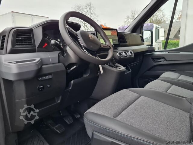 Transporter mit Pritsche & Plane Renault Master 35 Pritsche Schiebe Plane Schlafkab 10 PAL LUFTFEDER